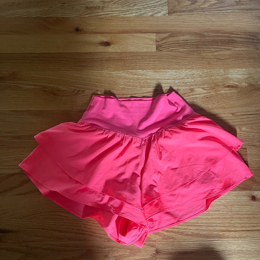 Aerie Flirty Ruffle Shorts